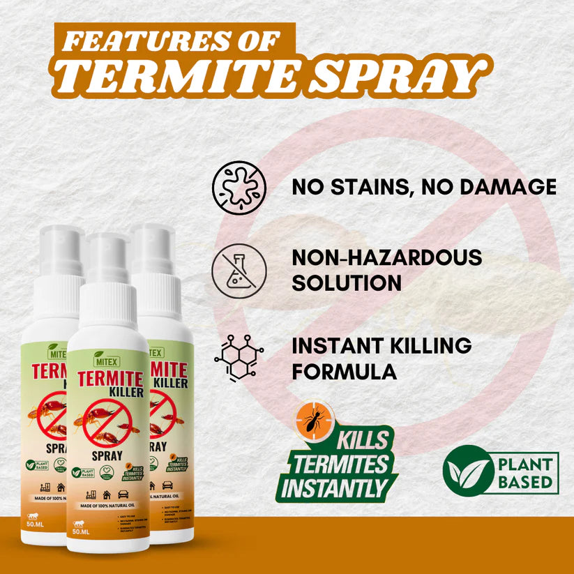 Termite Killer Spray - Effective solution for home ( Buy 1 Get 2 FREEš„)