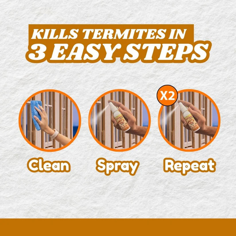 Termite Killer Spray - Effective solution for home ( Buy 1 Get 2 FREEš„)