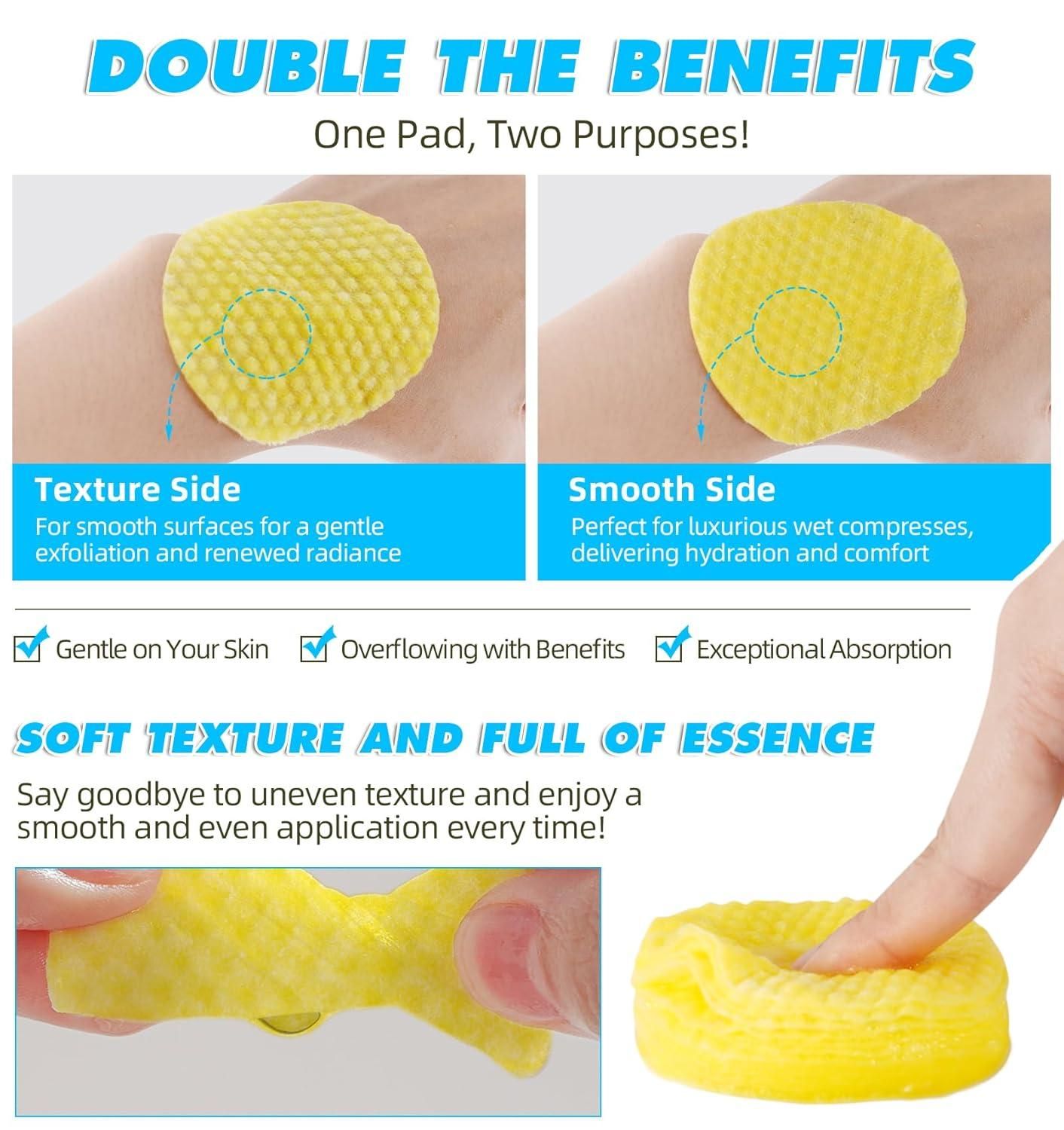 Turmeric Kojic Acid Cleansing Pads ( Pack of 20 )