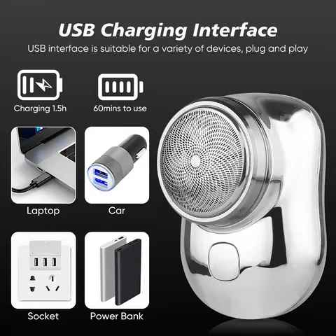 Portable Mini Electric Shaver Machine @ Just Rs.599/- 😍😍