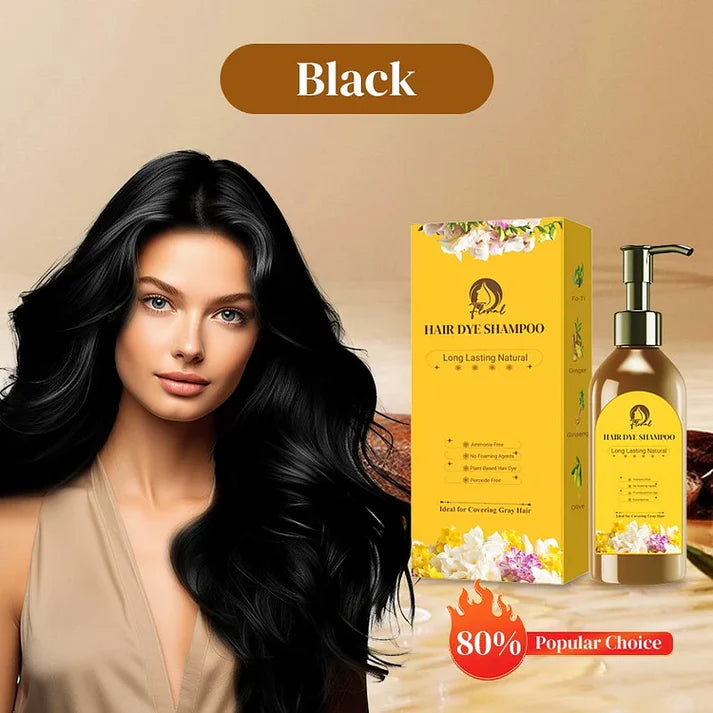 ✨Japanese Long Lasting Natural Hair Dye Shampoo ( Buy 1 Get 1 Free )🔥