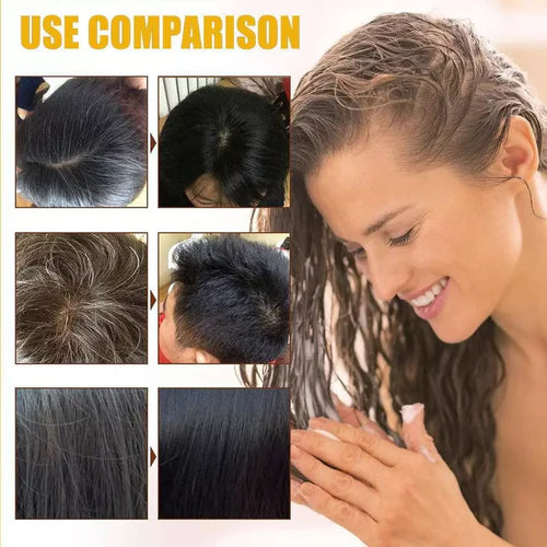 ✨Japanese Long Lasting Natural Hair Dye Shampoo ( Buy 1 Get 1 Free )🔥