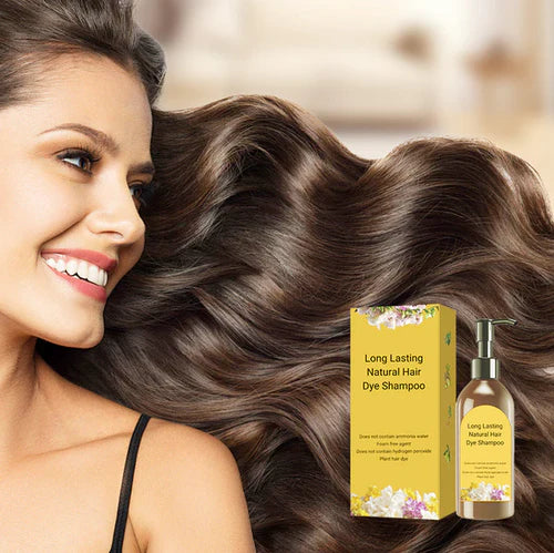 ✨Japanese Long Lasting Natural Hair Dye Shampoo ( Buy 1 Get 1 Free )🔥