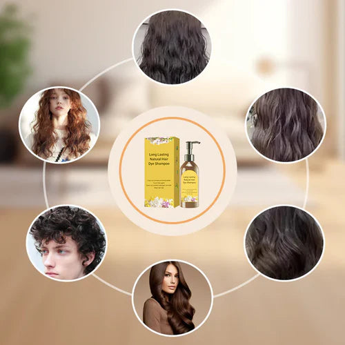 ✨Japanese Long Lasting Natural Hair Dye Shampoo ( Buy 1 Get 1 Free )🔥