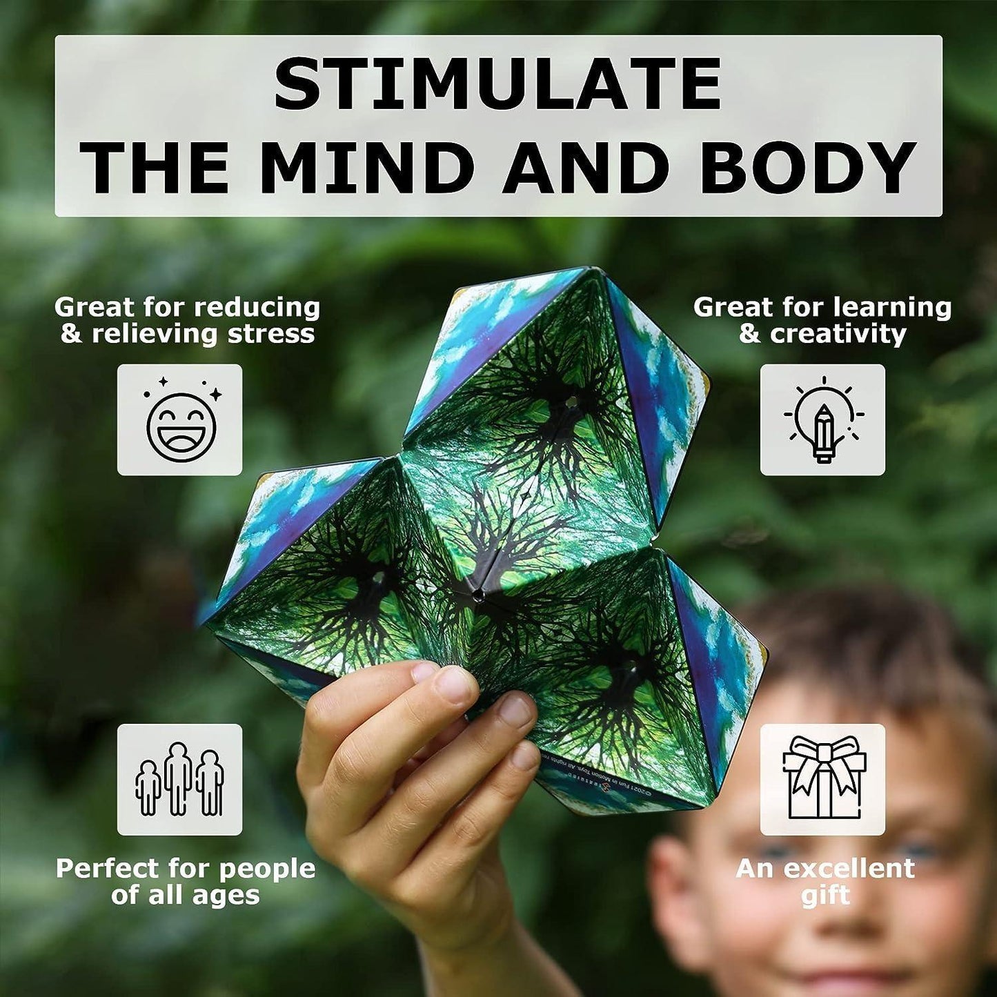 STARKIDS⢠Transformer Magnetic Cube š§²š