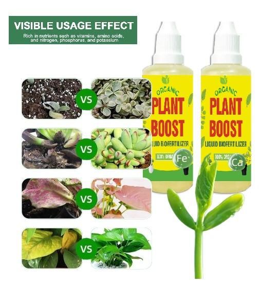 BIOPLANT™ Plant Boost Liquid Biofertilizer for All Crops,Organic (BUY 1 GET 3 FREE)