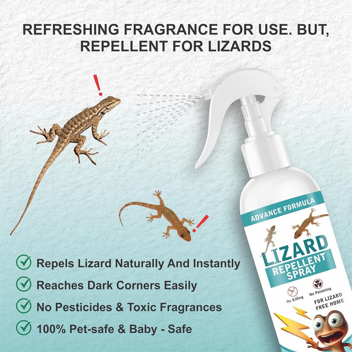 Natural Lizard Repellent Spray (Buy 1 Get 1 Free)