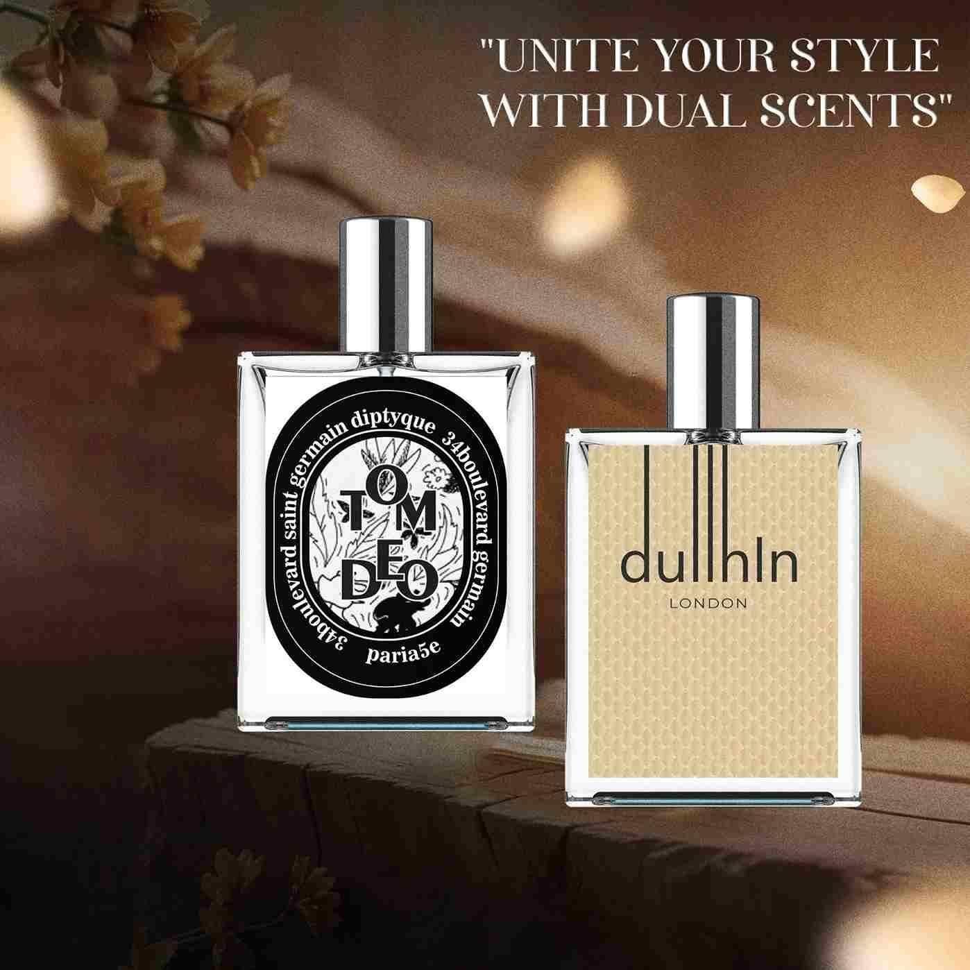 Diptyque Tam Deo & Dunhil Icon Luxurious Perfume (Pack of 2)😍