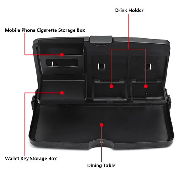 Large Size Multifunctional Car Back Seat Tray- Fit for all cars (🔥Buy 1 Get 1 Free🔥)