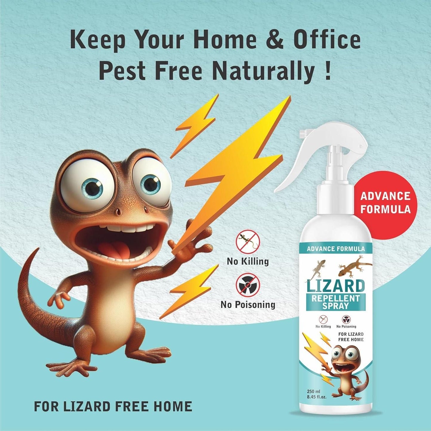 Natural Lizard Repellent Spray (Buy 1 Get 1 Free)