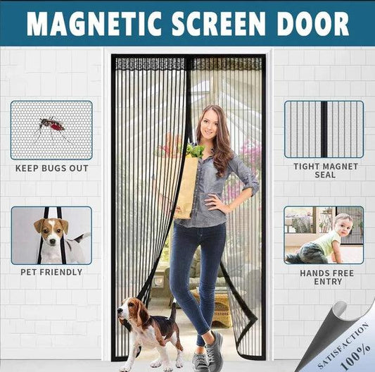 Magic Home Magnetic Foldable Anti Mosquito Door Curtains 🦟❌