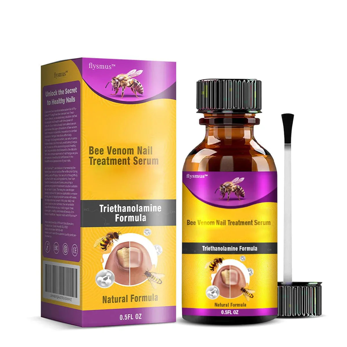 Bee Venom Nail Treatment Serum [Repair Your Nail] Buy 1 Get 1 Free 😍