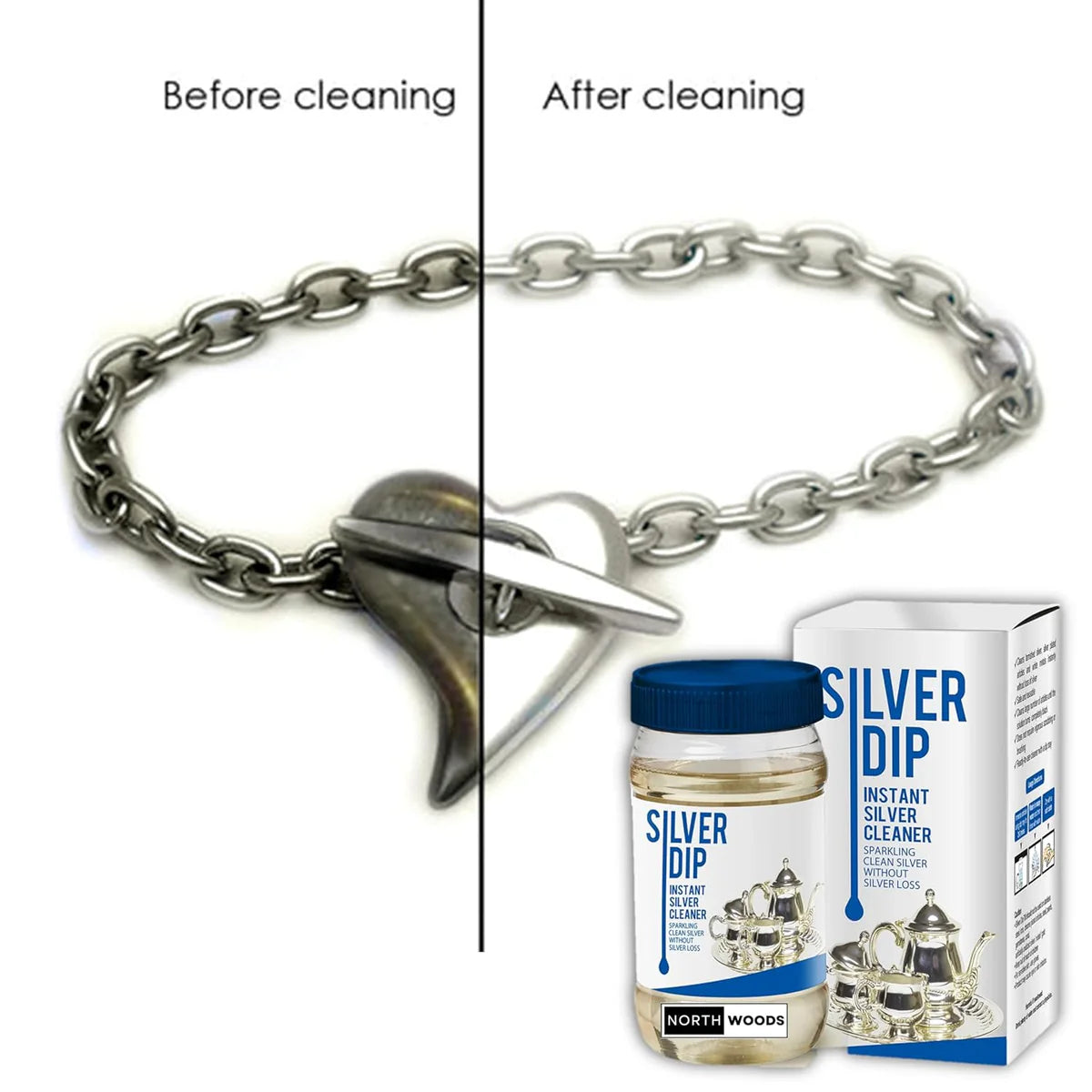 Silver Dip™ - Instant Jewellery & Silver Cleaner (Buy 1 Get 1 Free🔥) Save 67%