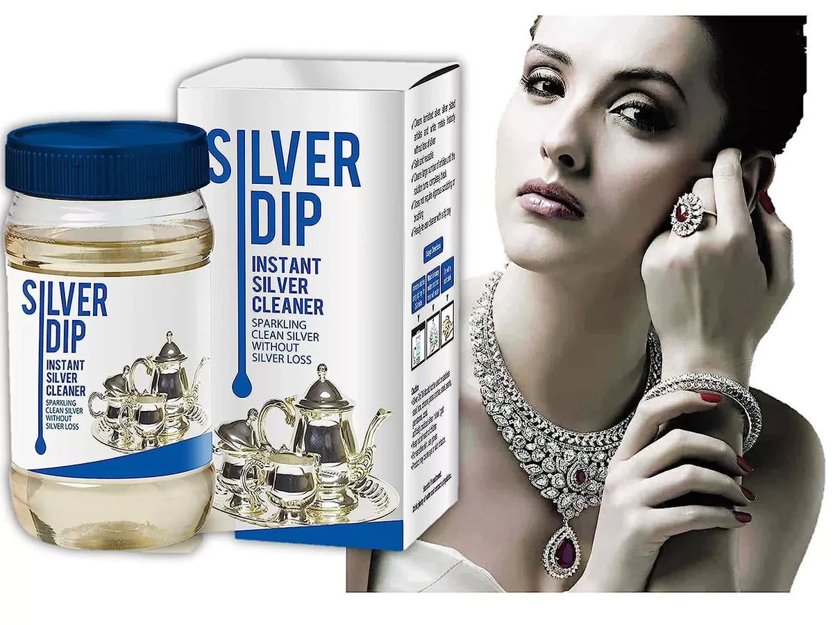 Silver Dip™ - Instant Jewellery & Silver Cleaner (Buy 1 Get 1 Free🔥) Save 67%