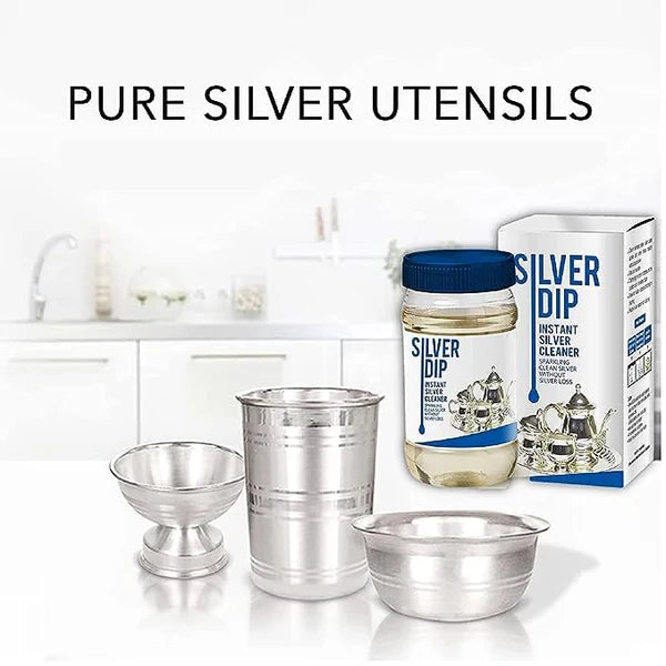 Silver Dip™ - Instant Jewellery & Silver Cleaner (Buy 1 Get 1 Free🔥) Save 67%