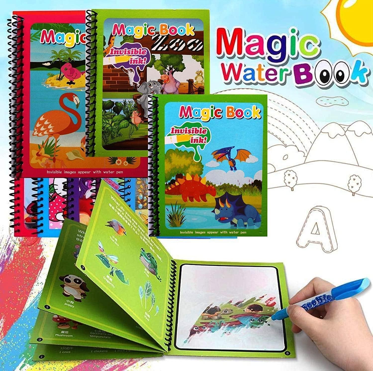 🌟Reusable Magic Water🎨 Painting Book 📚 (SET of 4 Books)