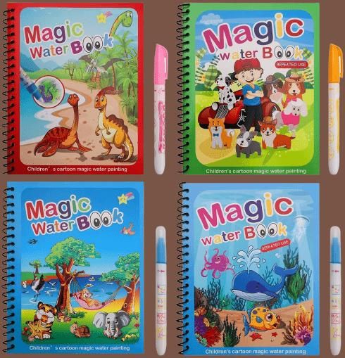 🌟Reusable Magic Water🎨 Painting Book 📚 (SET of 4 Books)